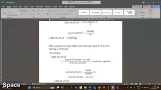 Cell counting and its calculation in very simple and easy way [upl. by Tingey]