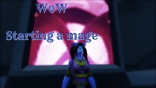 ☆★ASMR★☆ World of Warcraft  Starting a Draenei Mage [upl. by Spearman]