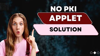 No pki applet found in Icegate Solution [upl. by Lilia408]