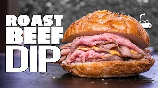 THE BEST ROAST BEEF SANDWICH YOULL EVER HAVE THANKS TO OUR NEW TOY  SAM THE COOKING GUY [upl. by Ebert]