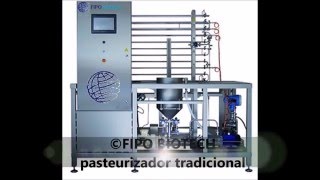 Pasteurizador Esterilizador placas tubular corrugado tunel FDA PMO [upl. by Jeanelle276]