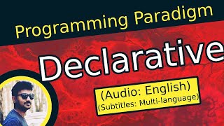 Declarative Programming Paradigm  Programming Paradigm In English  OOPs concepts [upl. by Timi]