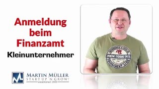 Fragebogen zur Steuerlichen Erfassung für Kleinunternehmer [upl. by Srednas802]