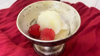 ITALIAN LEMON ICE RECIPE IN 3 MINUTES [upl. by Patrice249]