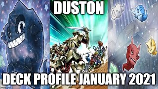 DUSTON DECK PROFILE JANUARY 2021 YUGIOH [upl. by Gnav284]