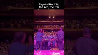 1 iPhone 1 guitar  2000 strangers sing Leonard Cohen’s Hallelujah in perfect harmony SING ALONG [upl. by Kokaras369]