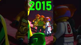 Ninjago Tox 2018 Vs 2015 ninjago nostaliga shorts [upl. by Atsylak]