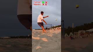 Beach football penalty challange football footballskills skills penalty [upl. by Ynnoj]