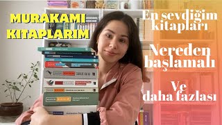 Murakami kitaplarım  En sevdiklerim Nereden başlamalı Japon edebiyatı ❤️ [upl. by Eelibuj]