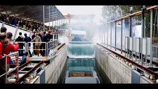 Delta Flume opening wave [upl. by Leeann]