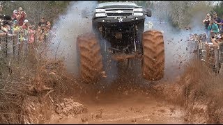 Truck Bounty Hole  Mardi Gras MuddFest 2019  Creekside Offroad Ranch [upl. by Leventis]