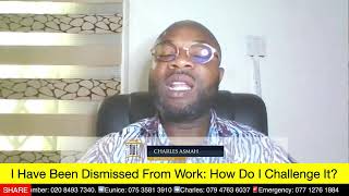 I Have Been Dismissed From Work How Do I Challenge It [upl. by Arnaud]