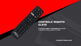 Controle Remoto Receptor Streaming Box Elsys ETRI02 Oi TV [upl. by Man556]