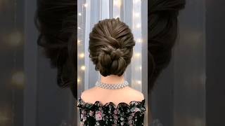 Faux Waterfall braid 🌺youtube shortvideos hairstyle longhair air 1million newhairstyleforgirls [upl. by Ahseenal646]