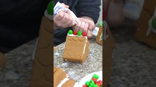 Make some UGLY Gingerbread houses Christmasdiy Funtraditions [upl. by Hildegarde]