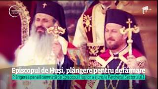 Episcopul de Huşi a făcut plângere pentru difuzarea imaginilor în care ar întreţine relaţii sexuale [upl. by Drida864]