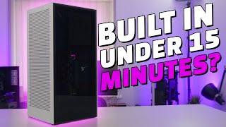 NZXT H1 Review  The Fastest Build EVER [upl. by Lakym221]