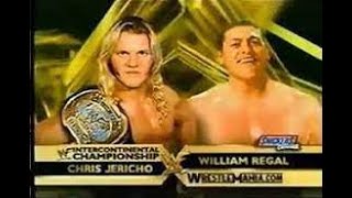 Wrestlemania 17 Chris Jericho vs William Regal IC Title Match Highlight [upl. by Nospmas]