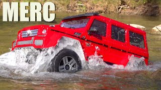 TRAXXAS MADE A MERCEDES A G500 BENZ TRX4  RC ADVENTURES [upl. by Dazraf]