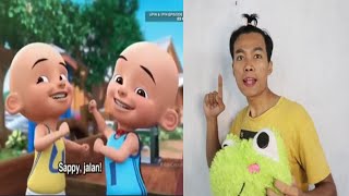 Upin Ipin Kompilasi Sapi Balap  Tiru Upin Ipin Terbaru 2024  Upin amp Ipin Terbaru 2024 [upl. by Rtoip]