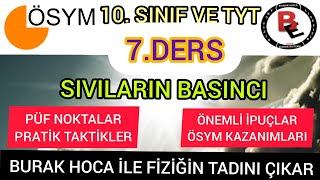 BASINÇ 2 Ders  Sıvıların Basıncı [upl. by Delp]