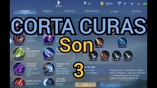 Que es corta curas para que sirve tipos de corta curas etc Mobile legends [upl. by Dadivitan]