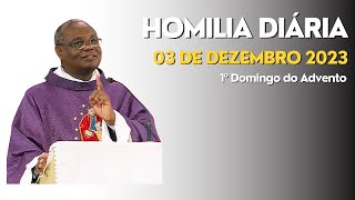 HOMILIA DIÁRIA  1º Domingo do Advento [upl. by Yecak]