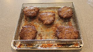 Air Fryer Hamburger Recipe  Best Method [upl. by Ainosal199]