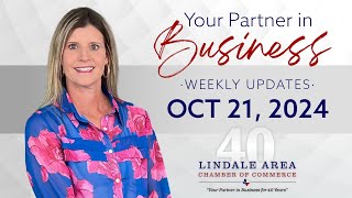 Lindale Chamber Events amp Updates  October 21 2024 [upl. by Nesral877]