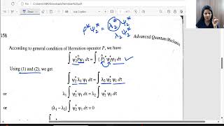 L7 Properties of Hermitian Operators [upl. by Danyluk]