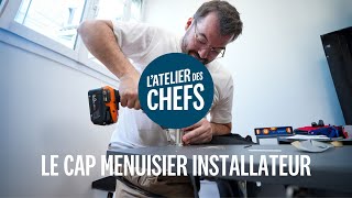 1MIN Le CAP Menuisier Installateur en 1 minute [upl. by Asirap]