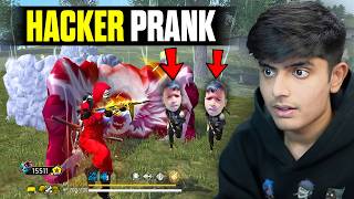 FAKE AJJUBHAI HACKER PRANK😂  GARENA FREE FIRE [upl. by Lebyram]