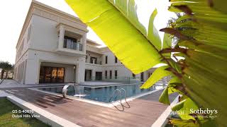 Brand New  Custombuilt Luxury Mansion Villa in Dubai Hills Estate [upl. by Beck]