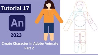 Adobe Animate CC 2023 How to create 2d character in animate CC  Part 2  Hindi  Urdu [upl. by Noble]