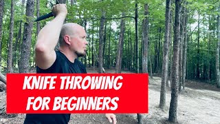 Knife Throwing Tutorial for Beginners [upl. by Arden]