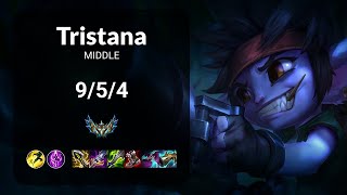 Tristana vs Zoe MIDDLE  KR CHALLENGER Patch 1422 [upl. by Massey]