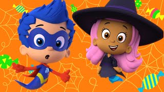 Shimmer and Shine  Bubble Guppies GAMES  Flying Flour Episodes  Nick Jr UK [upl. by Flessel969]