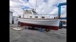 1992 Menorquín Yachts Capeador 39 Vídeo del casco [upl. by Anisirhc]