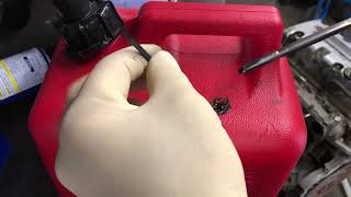 How to repair plastic gas tank using soldering iron [upl. by Berl]