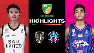 Highlight Bali United Basketball Club vs RANS Simba Bogor  June 1 2024  IBL Tokopedia 2024 [upl. by Gentes]