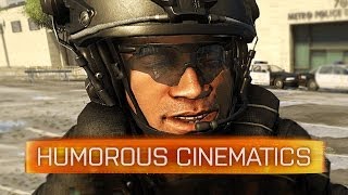 Humorous Cinematics  Battlefield Hardline Machinima [upl. by Marty]