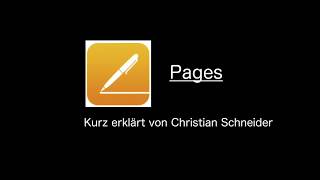 Brief mit Pages schreiben [upl. by Dorraj]