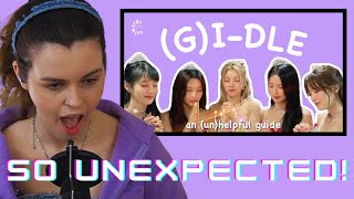 Effy watches an unhelpful guide to gidle members 2023 [upl. by Leahplar]