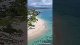 lanikai beach with dji mavic pro droneflight drone hawaii dji [upl. by Zoldi]