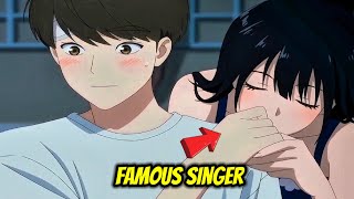 Di niya akalain na ma in love sa kanya ang isang sikat na singer  anime tagalog recap [upl. by Sergeant672]