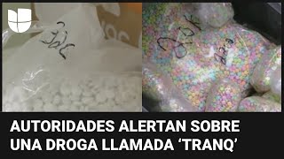 Mezcla de tranquilizante para caballos y fentanilo lo que puede causar el tranq nueva droga zombie [upl. by Layod]