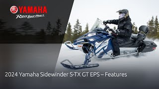 2024 Yamaha Sidewinder STX GT EPS – Features [upl. by Yojenitsirk]