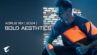 AORUS 16X 2024 Is a Stylish Powerhouse  Official Trailer [upl. by Krum]