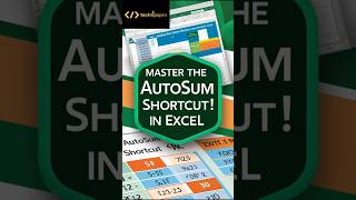 AutoSum Shortcut in Excel Instantly Add Up Your Data techtipspro [upl. by Oesile250]