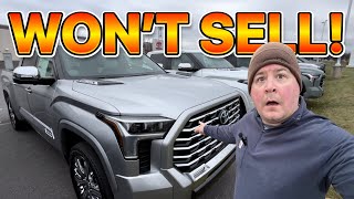 The Toyota Tundra They Are Having A TOUGH TIME Selling [upl. by Delfeena658]